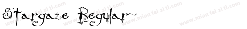 Stargaze Regular字体转换